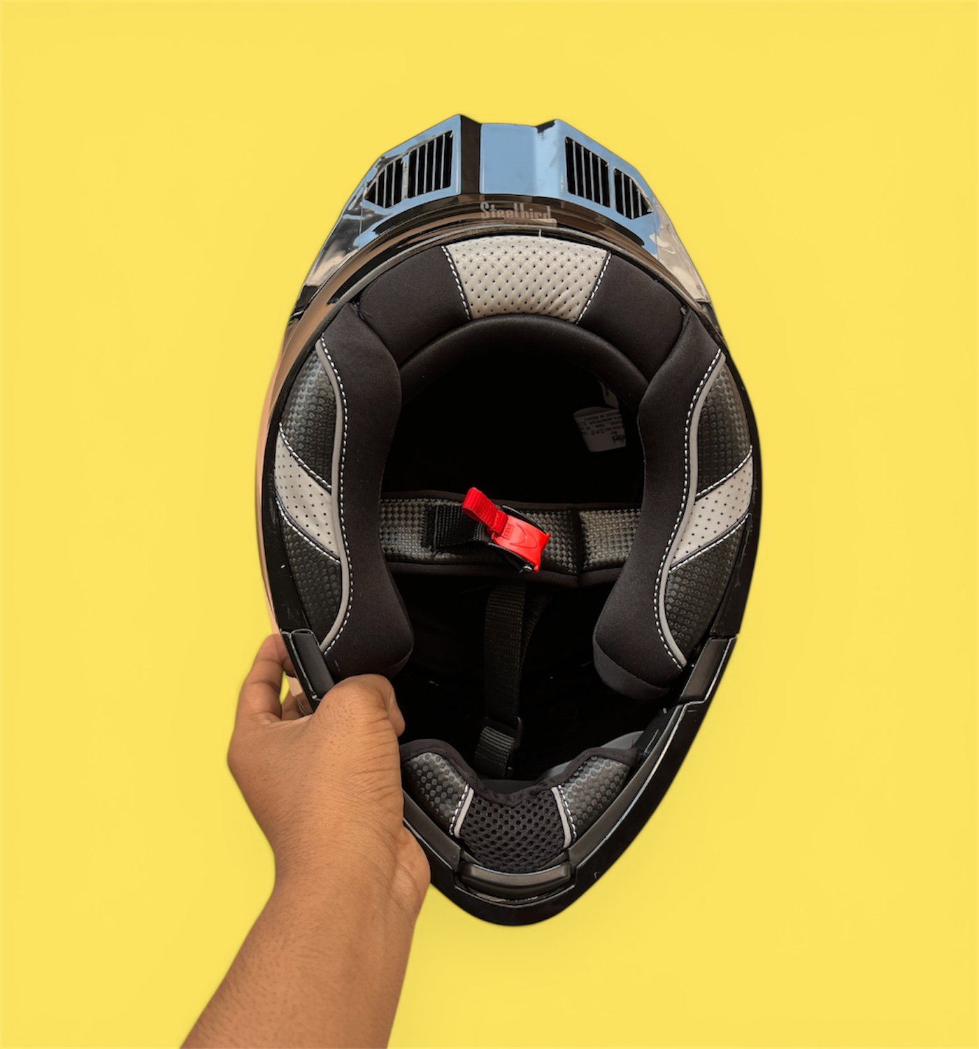 Steelbird Air SBA 20 ISS Helmet (GLOSY BLACK)