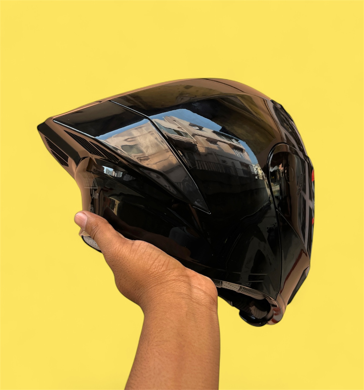 Steelbird Air SBA 20 ISS Helmet (GLOSY BLACK)