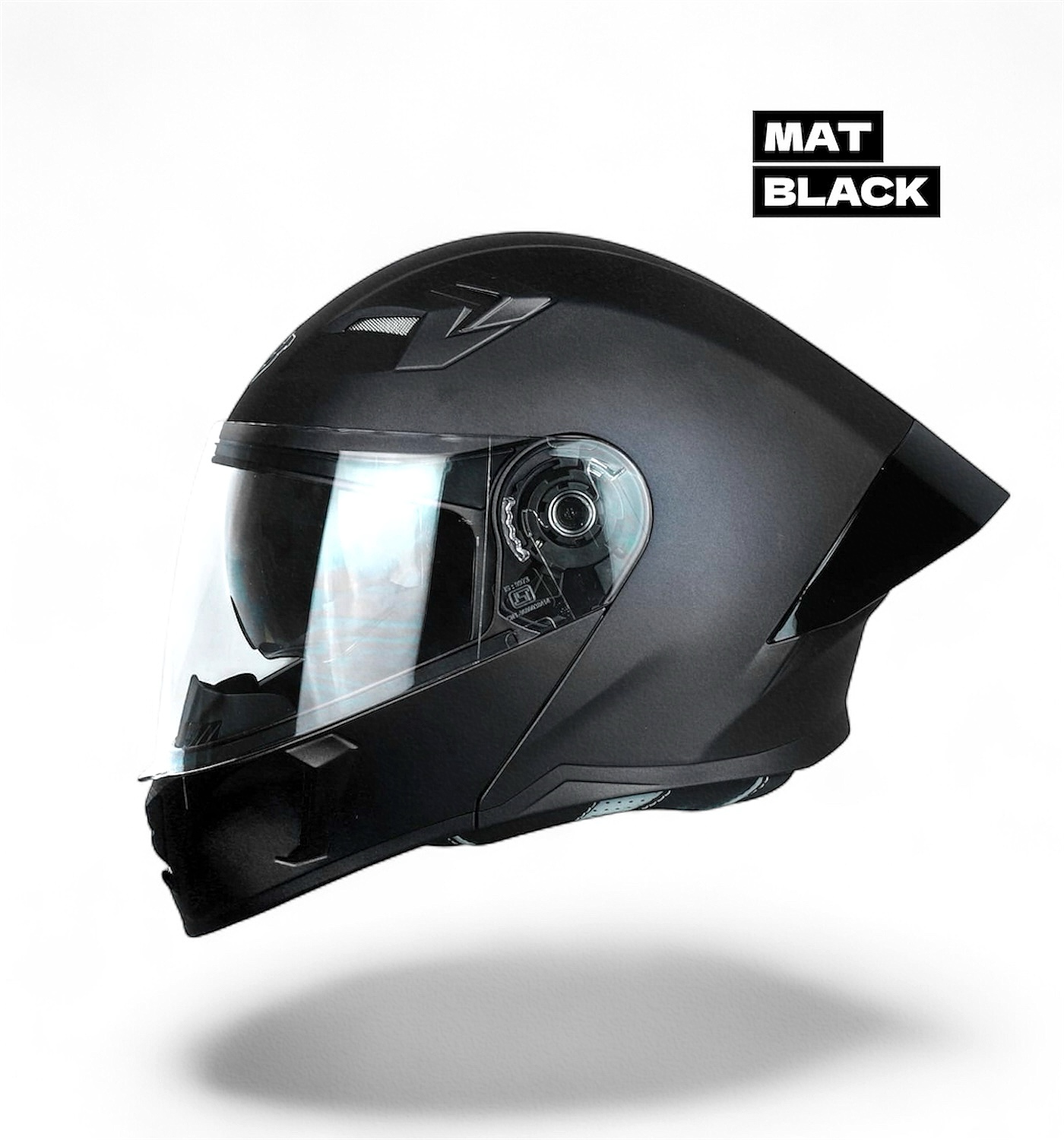 Steelbird Air SBA 20 Mat black helmet front view